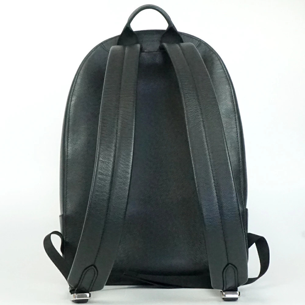 LOUIS VUITTON Alex Backpack Taiga Leather Noir Black Business Bag